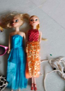 Dolls And Accessory Combo For Kids
