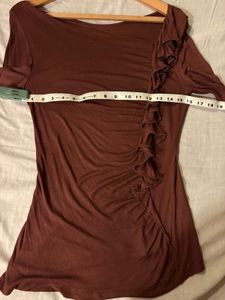 Beautiful Brown Imported Top