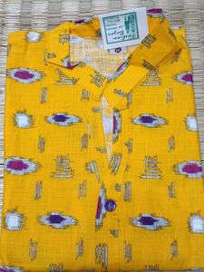 COTTON KURTI SIDE CUT (SIZE:XL)