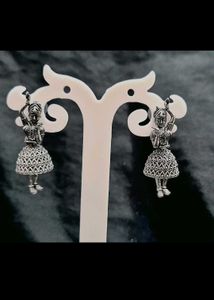 3 Set Of Oxidised Earrings