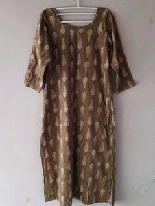 Pure Cotton Kurta Set(bust 40-42)