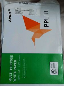 A4 Size White Paper