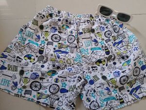 Playful Printed Summer Shorts