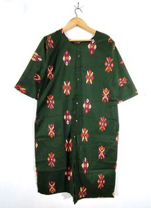 New Green Printed Kurta (Women's)