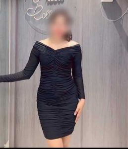 Black Bodycon Mini Dress
