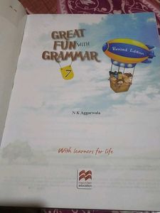 great fun with grammar for class 7th