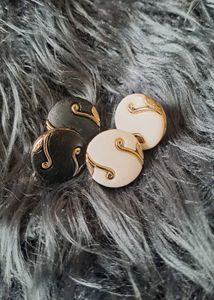Yin Yang Western Earings 🌗✨