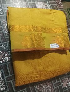 Golden Weave Saree
