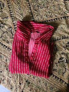 Pretty Striped Red Shirt