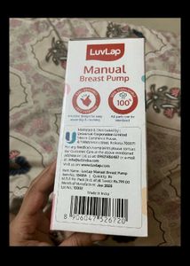 LuvLap Manual Breast Pump
