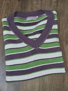 Stylish Vibrant V-Neck Pullover Unisex