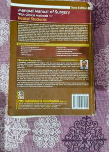 General Surgery Dental Textbook
