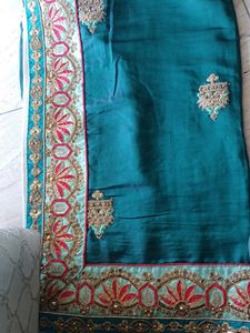 Green Saree