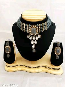 Grey Jwellery Set