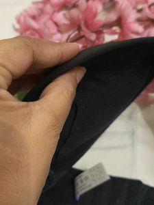 black bra