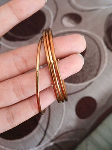 Golden Bangle Set
