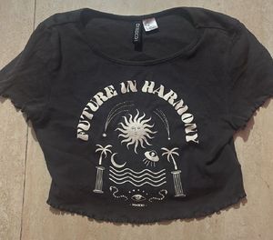 H&m Crop Top Y2k