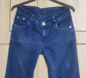 Navy Blue Stretchable Jeans