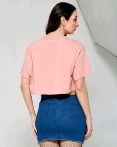 Floral Print Crop Top