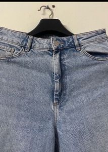 Blue Wide Leg Jeans Denim