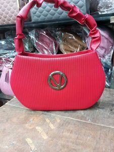 Elegant Red Handbag
