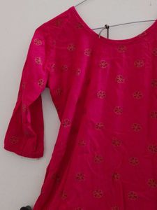Pink Kurta Set