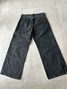 Wide Leg Denim Jeans