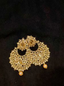 Gold Plated Indian Jewelry Set
