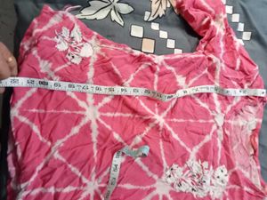 Beautiful Tie &amp; Die Top In S Size For Girls