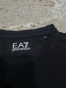 EA7 Black Graphic T-Shirt