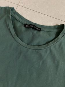 Green Zara T-Shirt