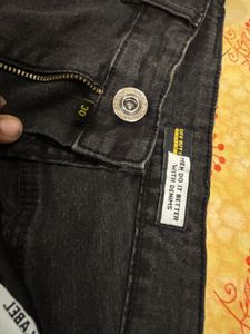 Y2k Black Denim Cargo Pants