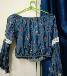 Blue Beautiful Top
