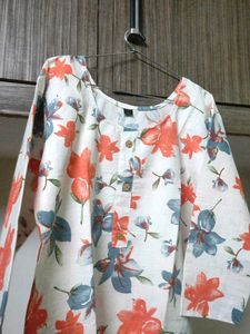 Floral Jaipuri Kurti