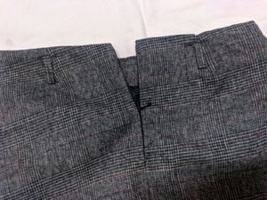 Checkered Skirt With Shorts Underneath