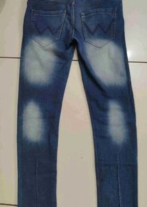 Distressed Denim Jeans