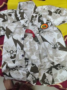 Cute Floral Boys Outfit