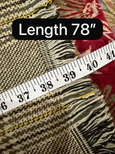 Unisex Burberry Wool Shawl Semi Winter