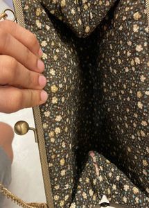 Floral Clutch bag (Quilted)