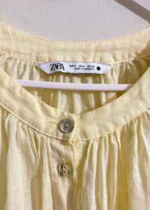 Yellow Long Sleeve Top