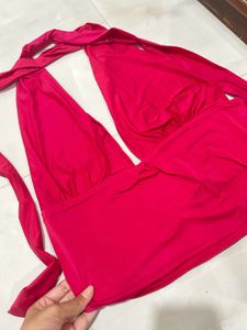 Savana Pink Halter Top