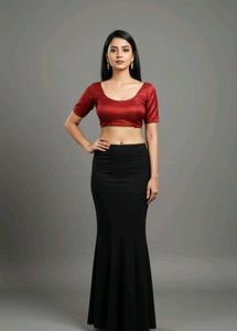 💖Elegant Maroon Blouse