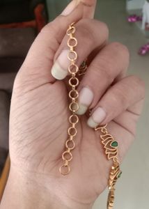 New Green Lotus Necklace Set