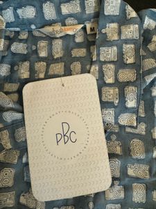 Camera Block Print Shirt