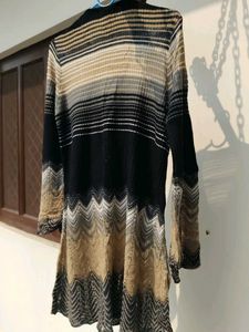 Striped Knit Cardigan