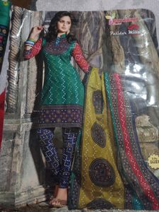 Batik Print Cotton Salwar Suit