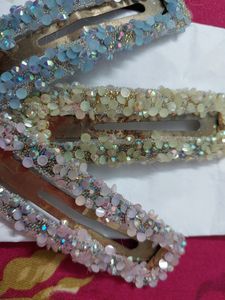 Crystal Hair Pins