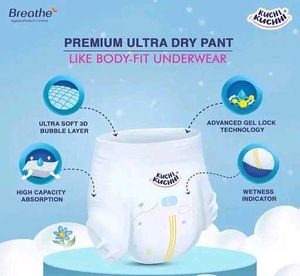 Kuchhi Ultra Soft Pants diapers pack of 2