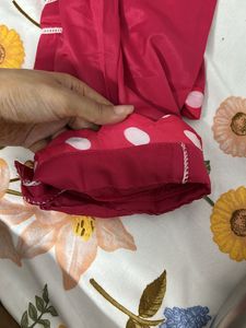Polka Dots Silk Suit