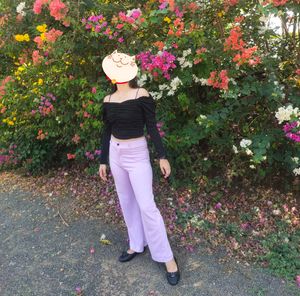 Classy Lavender Women Trouser